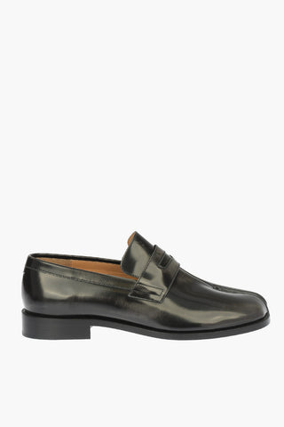 MM22 Leather Tabi Mocassins