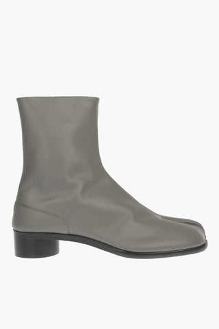 MM22 Cone Heel Leather Boots 2,5cm