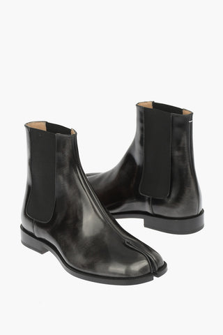 MM22 Leather Tabi Chelsea Boots