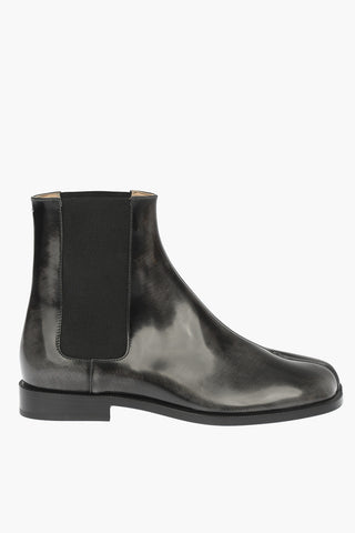 MM22 Leather Tabi Chelsea Boots