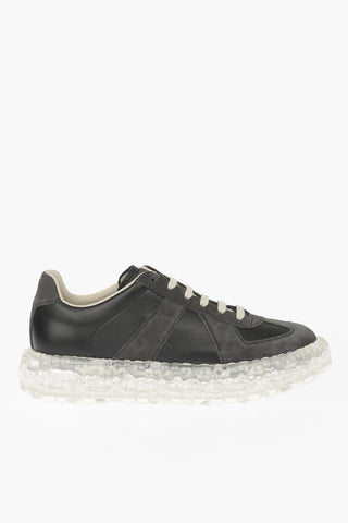 MM22 leather sneakers with air bubble sole