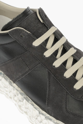 MM22 leather sneakers with air bubble sole