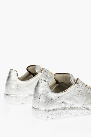 MM22 Patent Leather Low Sneakers 