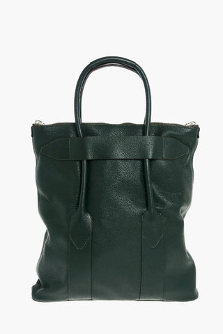 MM11 Textured Leather Tote Bag