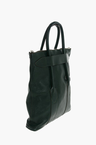 MM11 Textured Leather Tote Bag