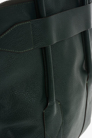 MM11 Textured Leather Tote Bag