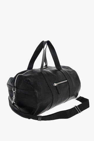 MM11 textured leather Weekend bag