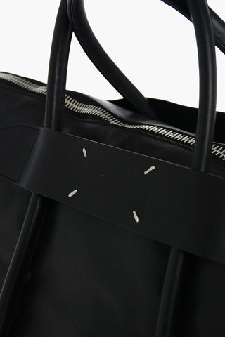 MM11 leather Tote bag