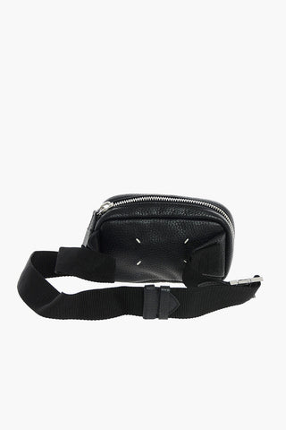 MM11 textured leather bum bag