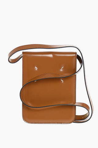 MM11 Patent Leather Shoulder Bag