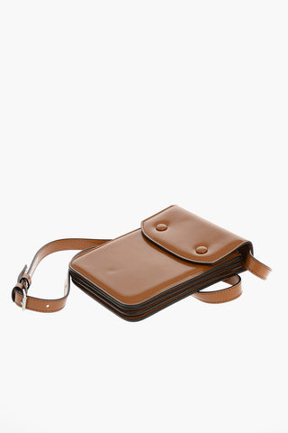MM11 Patent Leather Shoulder Bag