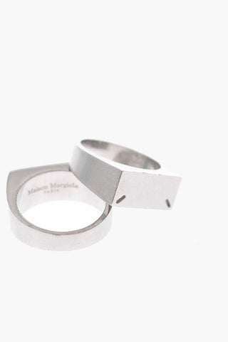 MM11 Silver set rings