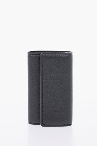 MM11 textured leather keyring