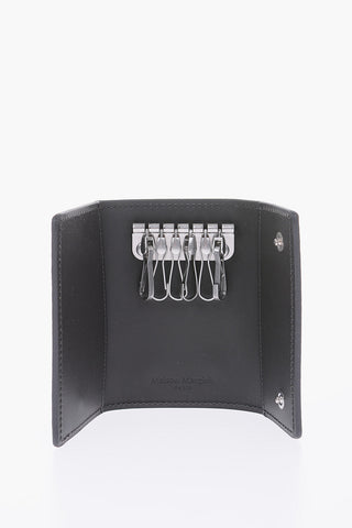 MM11 textured leather keyring