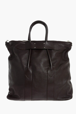 MM11 textured leather Tote bag