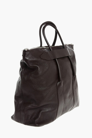 MM11 textured leather Tote bag