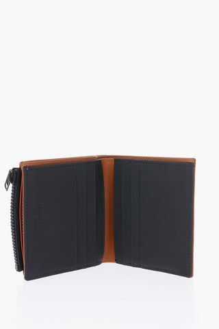 MM11 Leather wallet with zip closure
