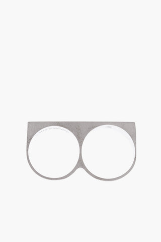 MM11 silver double ring