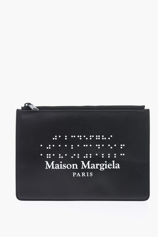 MM11 Portafoglio in pelle con chiusura zip
