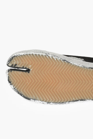 MM22 Patent Canvas Low Sneakers