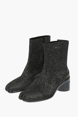 MM22 Glittered Tabi Boots