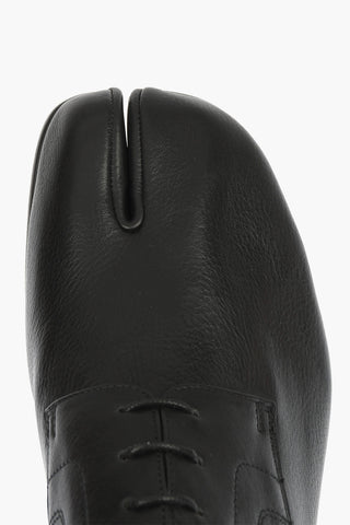 MM22 Scarpe Derby Tabi in Pelle