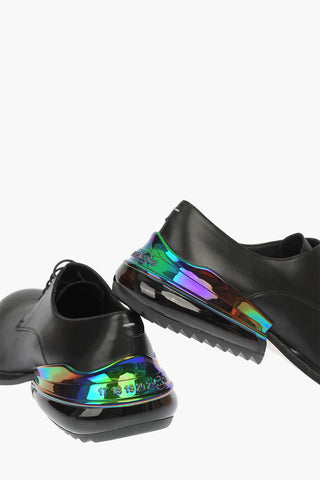 MM22 Iridescent Sole Derby Shoes