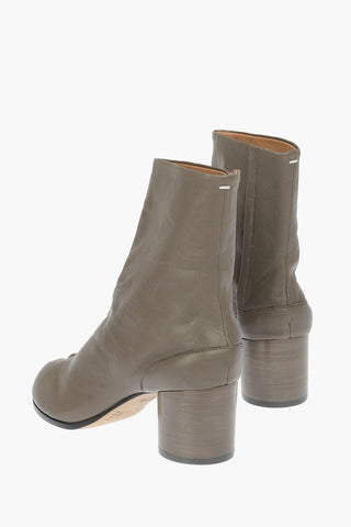 MM22 Tabi Leather Boots