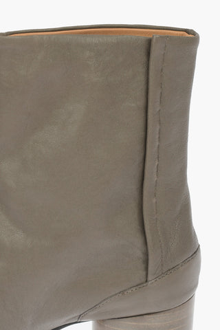 MM22 Tabi Leather Boots