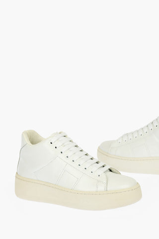 MM22 Platform Leather Low Sneakers