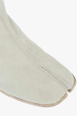 MM22 Leather Tabi Boots 6cm