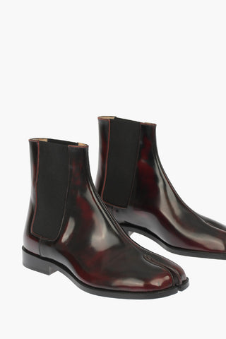 MM22 Leather Tabi Chelsea Boots