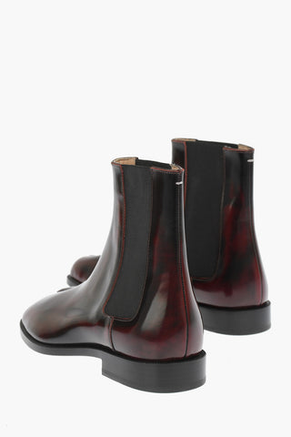 MM22 Leather Tabi Chelsea Boots
