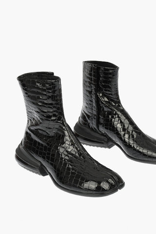 MM22 Stivaletti Tabi in Pelle con Suola Air
