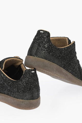 MM22 Glittered Low Sneakers