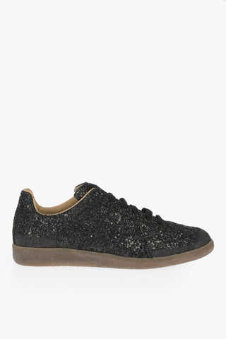 MM22 Glittered Low Sneakers