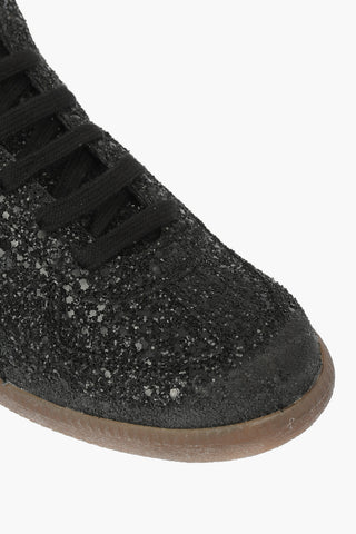 MM22 Glittered Low Sneakers