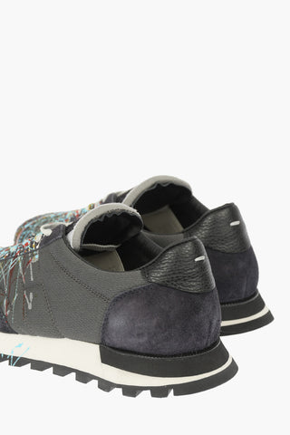 MM22 Patent Leather Low Sneakers