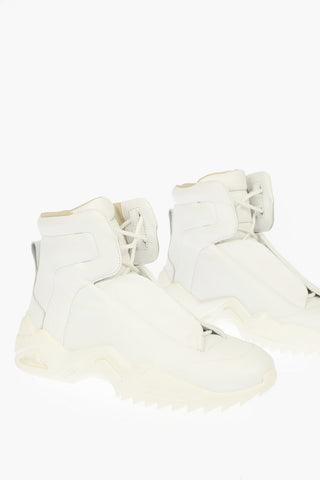 MM22 Leather High Sneakers