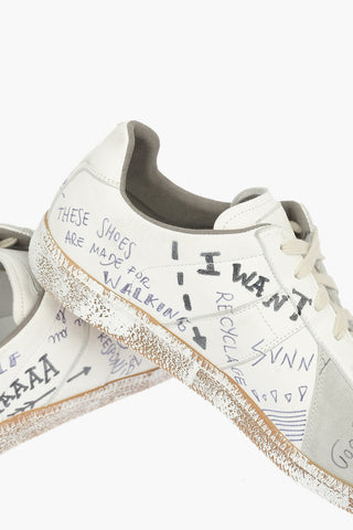 MM22 Leather Low Sneakers