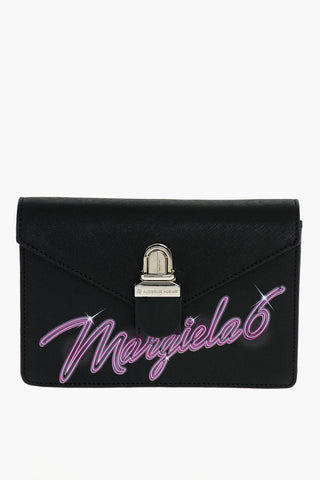 MM6 Leather Crossbody Bag