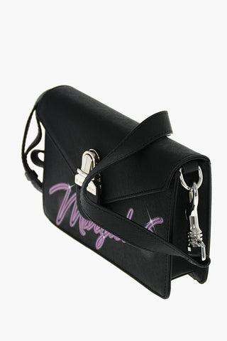MM6 Leather Crossbody Bag