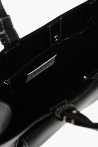 MM11 Leather Tote Bag