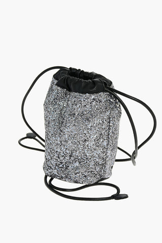 MM6 ecoleather glittered Bucket bag