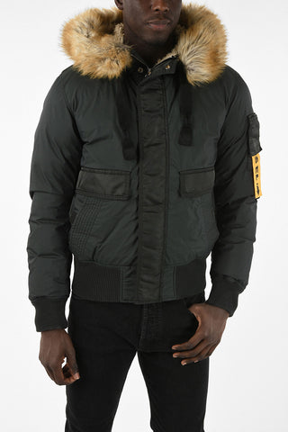 Giubbotto Puffer W-BURKE con ecoPelliccia