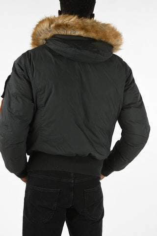 Giubbotto Puffer W-BURKE con ecoPelliccia