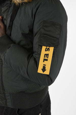 eco Fur W-BURKE Puffer Jacket