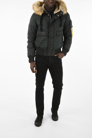 Giubbotto Puffer W-BURKE con ecoPelliccia