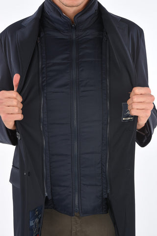 Inner Removable reversible Jacket with hood