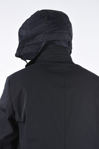 Inner Removable reversible Jacket with hood